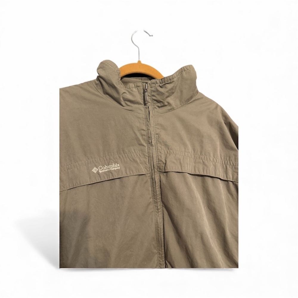 Columbia Men's Brown Windbreaker xxl - Picture 3 of 10
